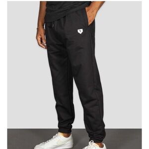 Baseballism Black Joggers for Men